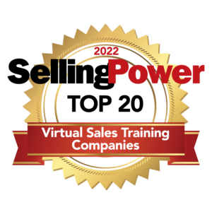 Top Online Sales Training Company award logo - Selling Power