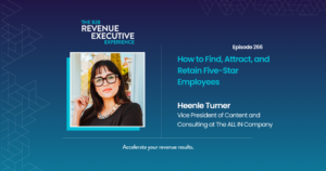 GUEST: Heenle Turner, Vice President of Content and Consulting at The ALL IN Company