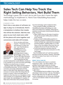 image of article from sales training expert Chad Sanderson