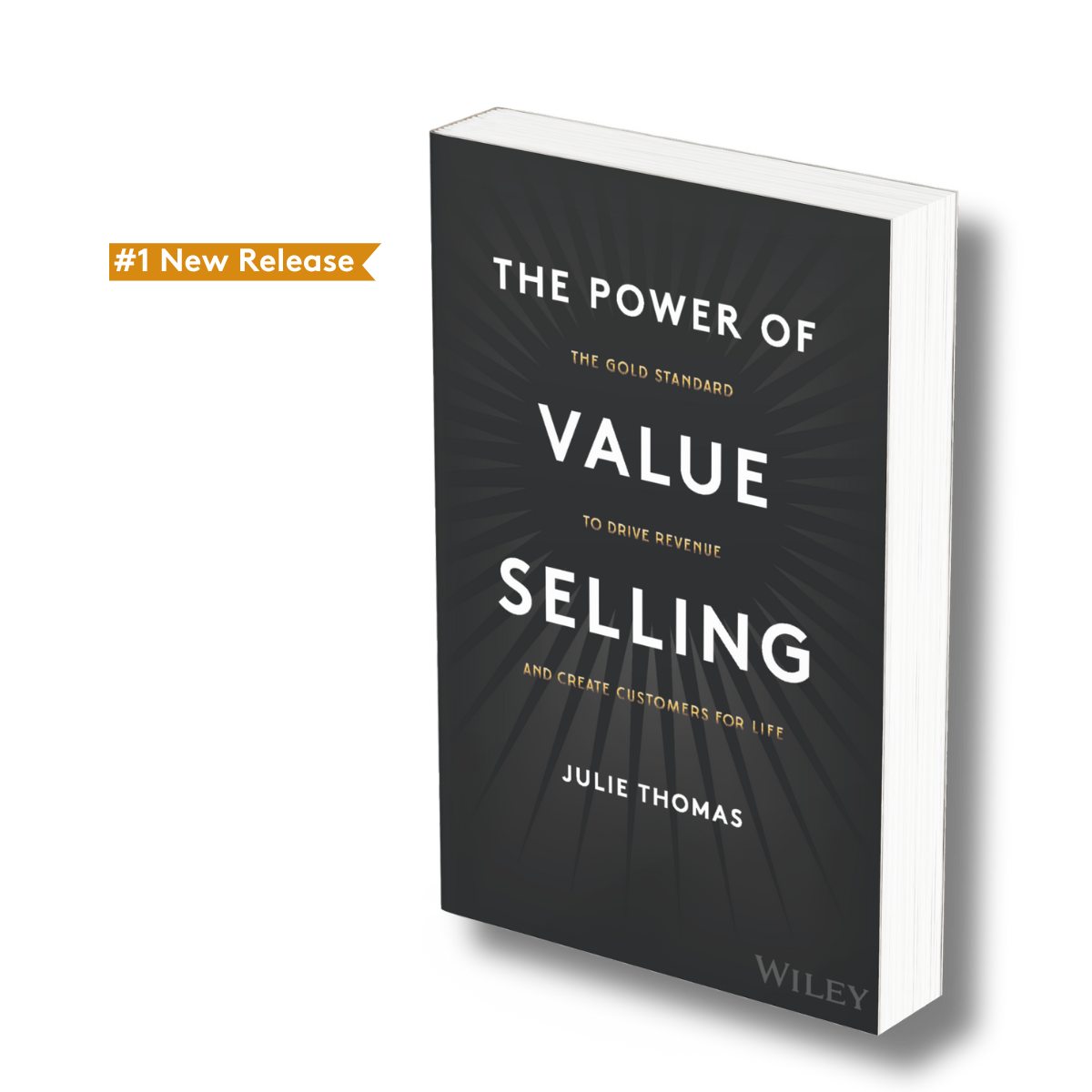 mockup of the power of value selling book with amazon best seller flag